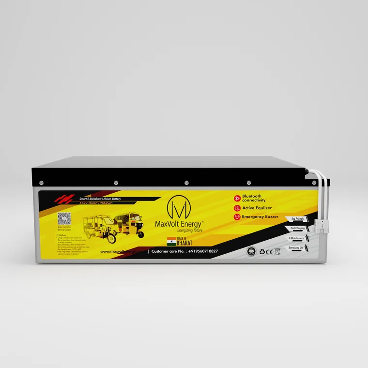51.2V E-Rickshaw Battery 150AH