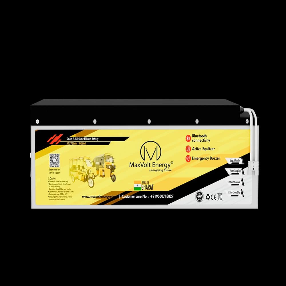 E-Rickshaw Lithium Battery