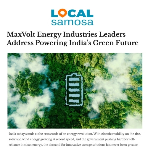 MaxVolt Energy Leaders Powering India’s Green Future