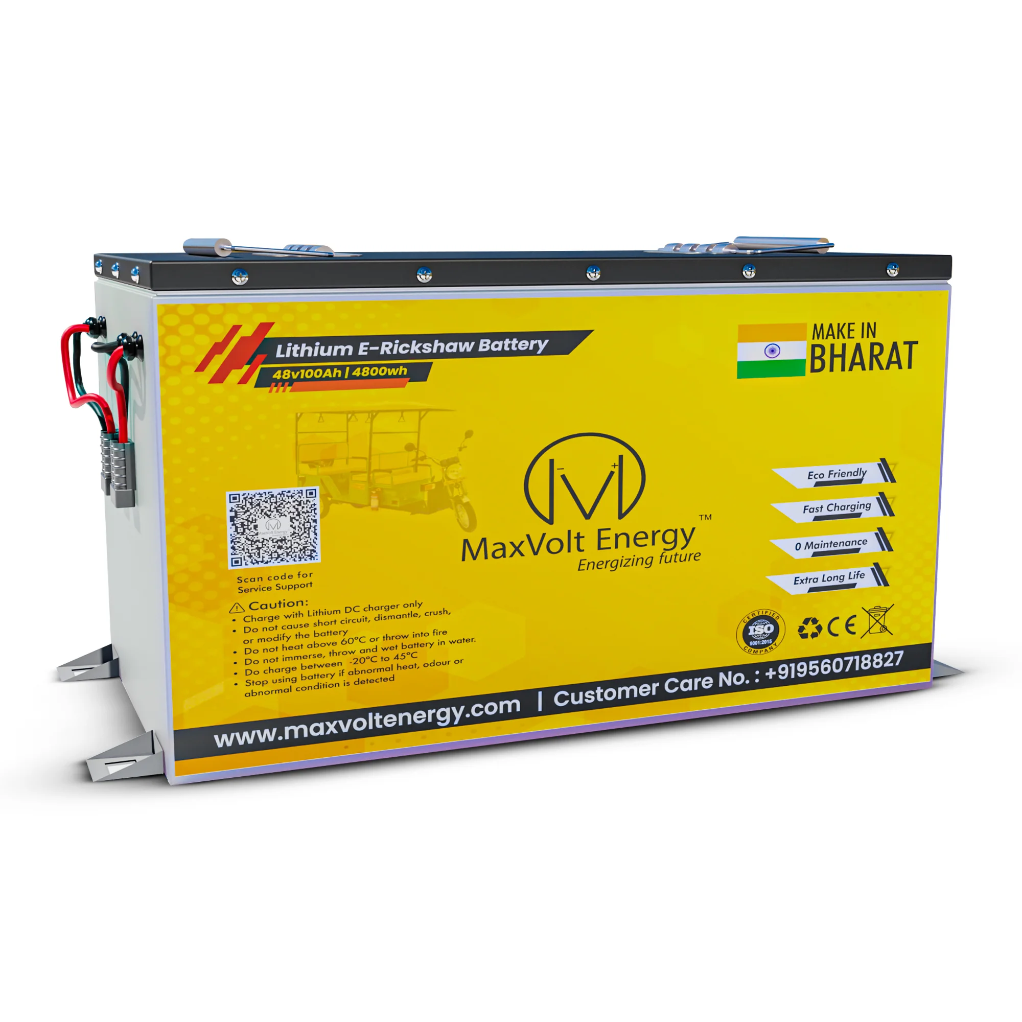 E-Rickshaw Lithium Battery